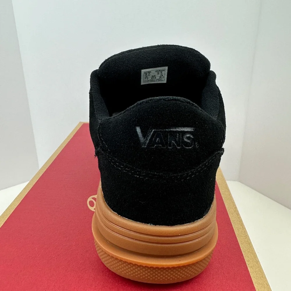 NEW Vans Hylane Black Gum Suede Chunky Y2K Skate Shoes Mens 8 Womens 9.5 Sneaker